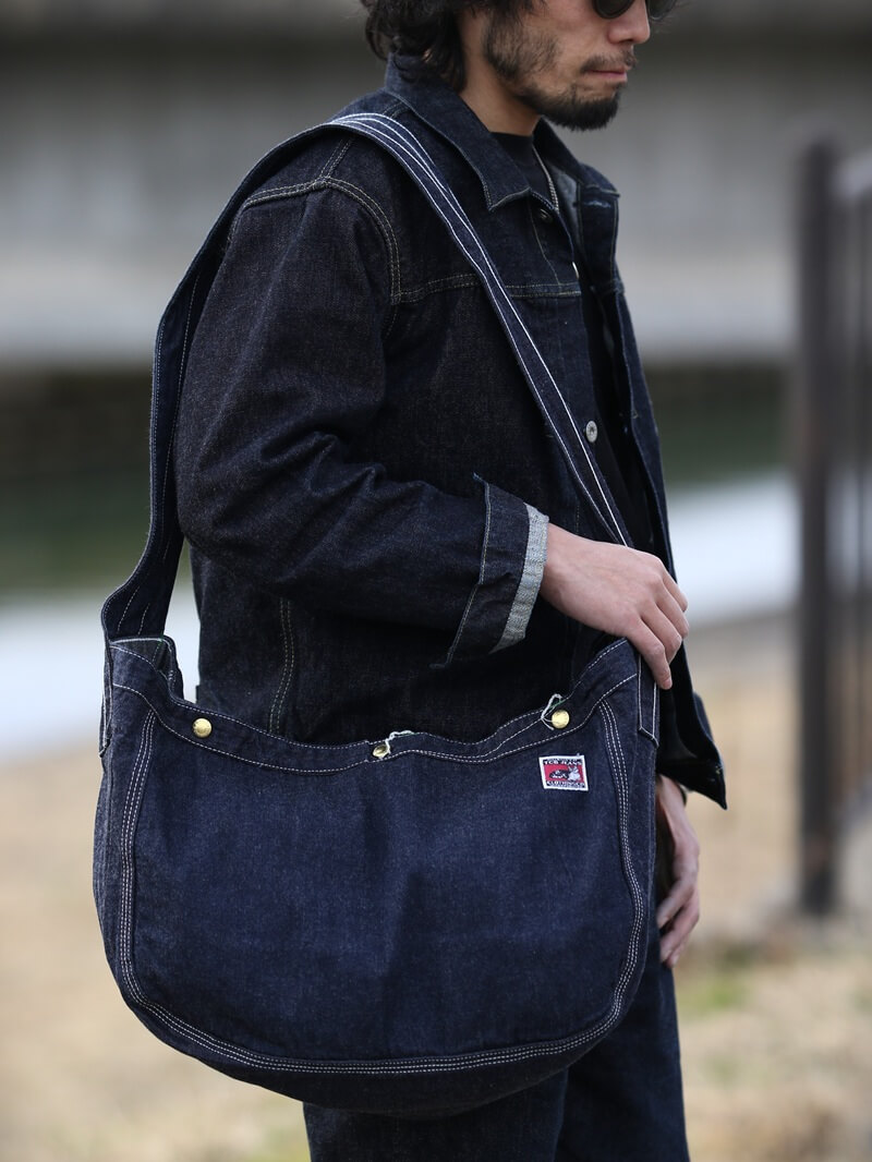 TCB jeans TCBジーンズ News Paper Bag Color Denim Blue ニュースペーパーバッグ カラーデニム ブルー