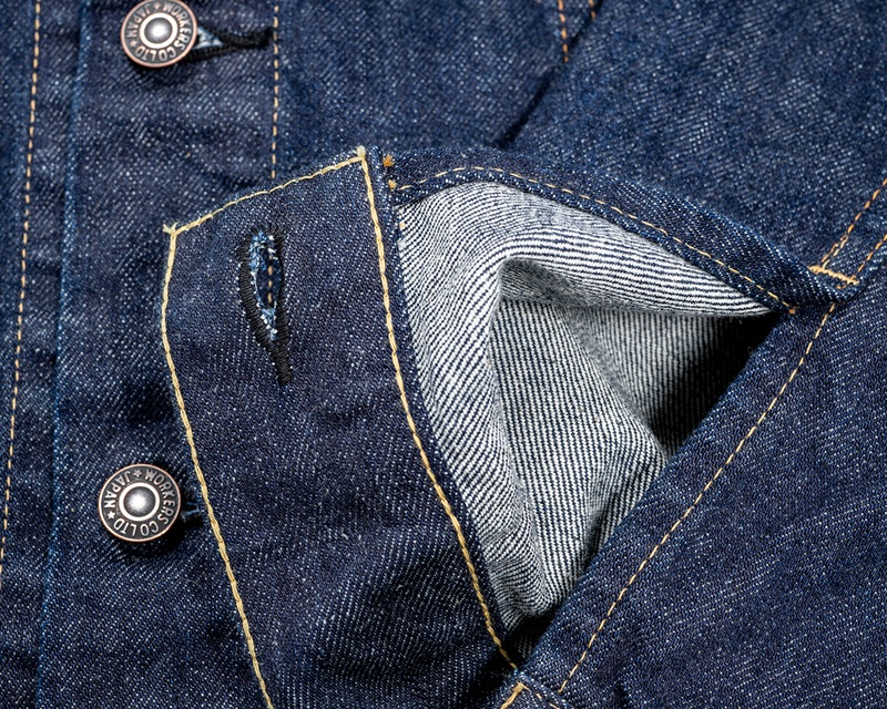 WORKERS ワーカーズ Lot 857, Sanforized, 13 oz Ishikawadai Denim