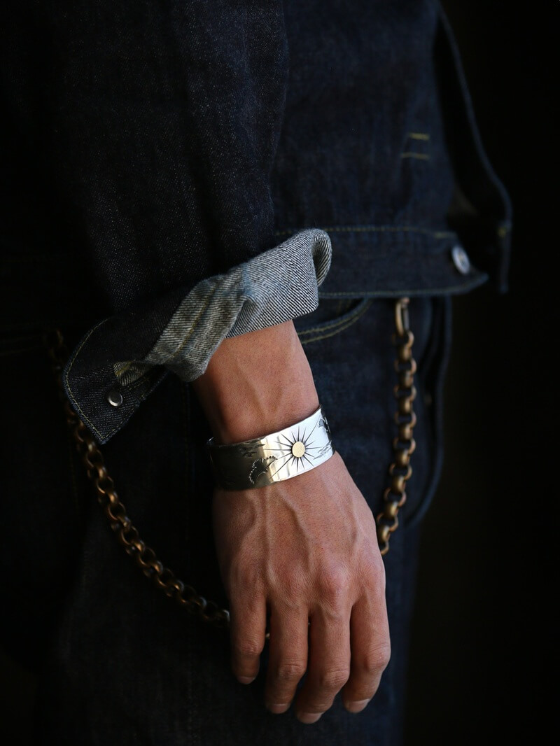 hemlock ヘムロック 別注 Two Eagle Bangle トゥー イーグル バングル