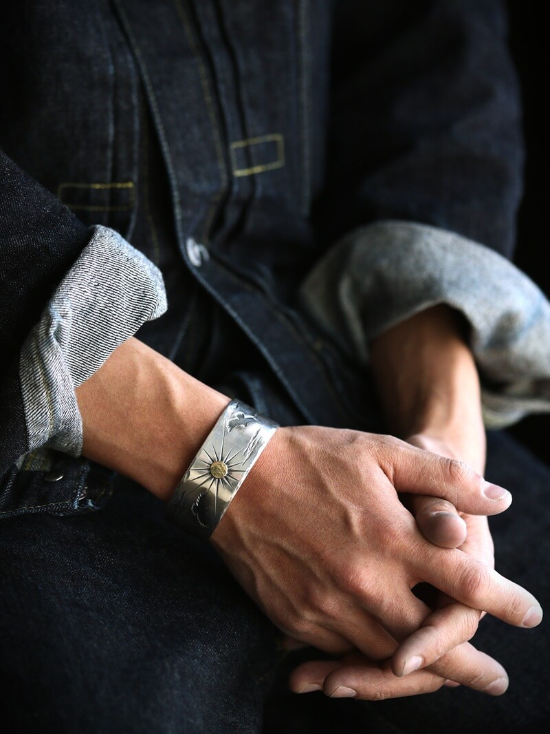 hemlock ヘムロック 別注 Two Eagle Bangle トゥー イーグル バングル