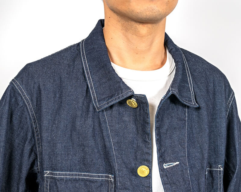 WORKERS ワーカーズ QUEEN OF THE ROAD Jacket, 8 oz Indigo Denim