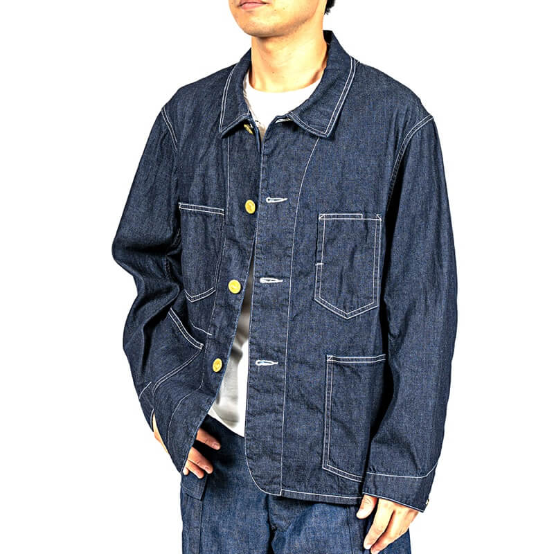 WORKERS ワーカーズ QUEEN OF THE ROAD Jacket, 8 oz Indigo Denim