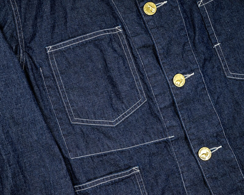 WORKERS ワーカーズ QUEEN OF THE ROAD Jacket, 8 oz Indigo Denim