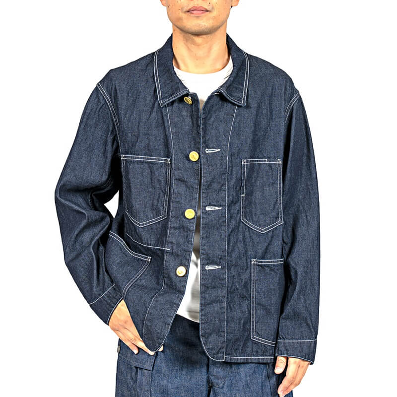 WORKERS ワーカーズ QUEEN OF THE ROAD Jacket, 8 oz Indigo Denim