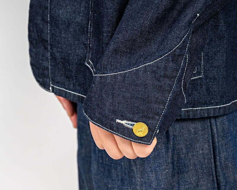 WORKERS ワーカーズ QUEEN OF THE ROAD Jacket, 8 oz Indigo Denim