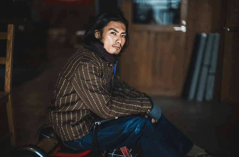 TCB jeans TCBジーンズ Cathartt Chore Coat Brown Paw Stripe キャットハート チョアコート