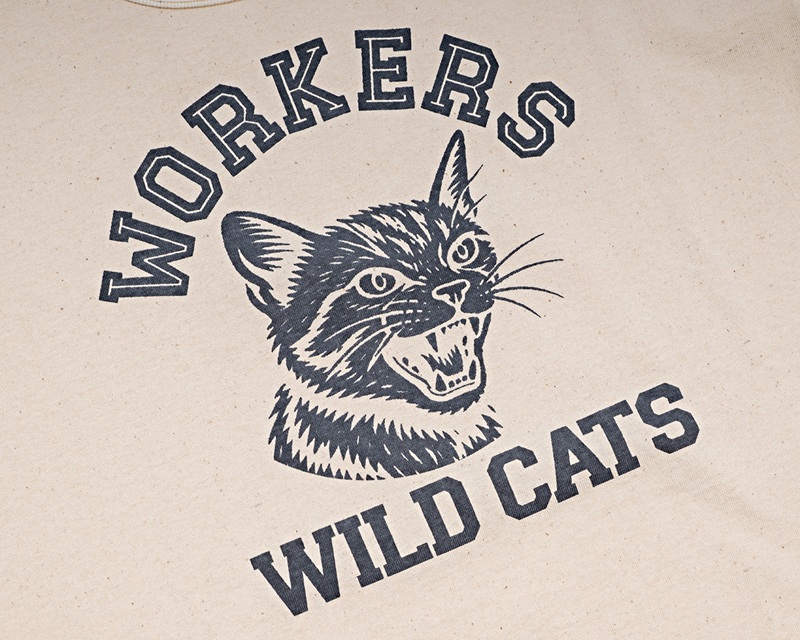 WORKERS ワーカーズ WILD CAT T, ECRU