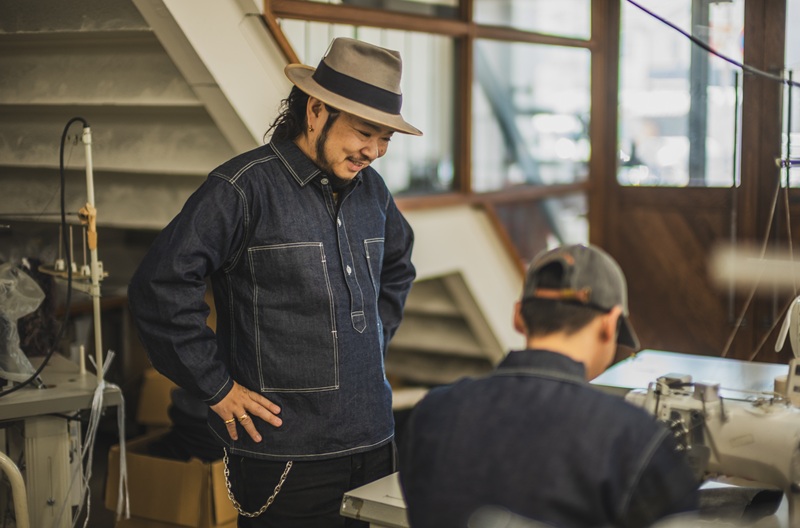 TCB jeans TCBジーンズ Catface Pullover Shirt キャットフェイス プルオーバーシャツ