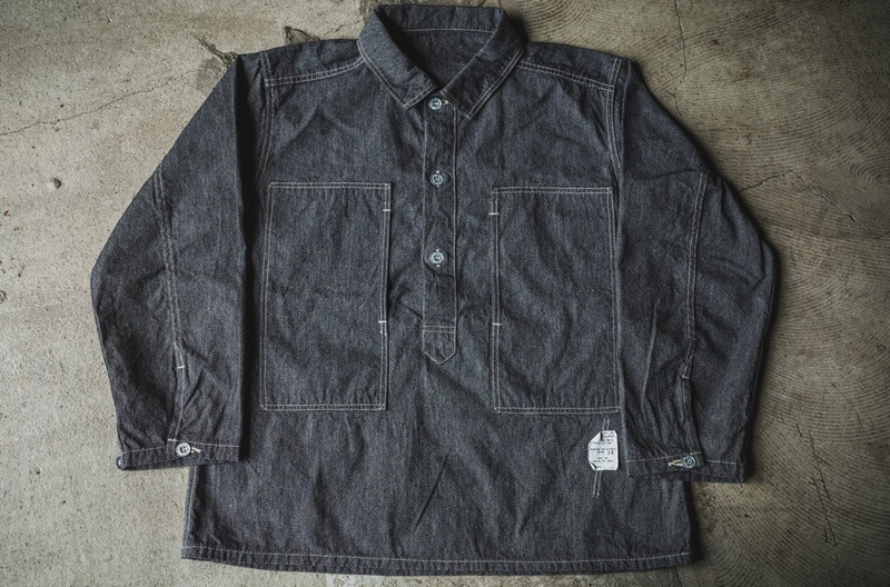 TCB jeans TCBジーンズ Black Catface Pullover Shirt キャットフェイス プルオーバーシャツ