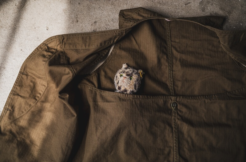 TCB jeans TCBジーンズ Huntsman Vest Neppy Green Herringbone ハンツマンベスト ヘリンボーン