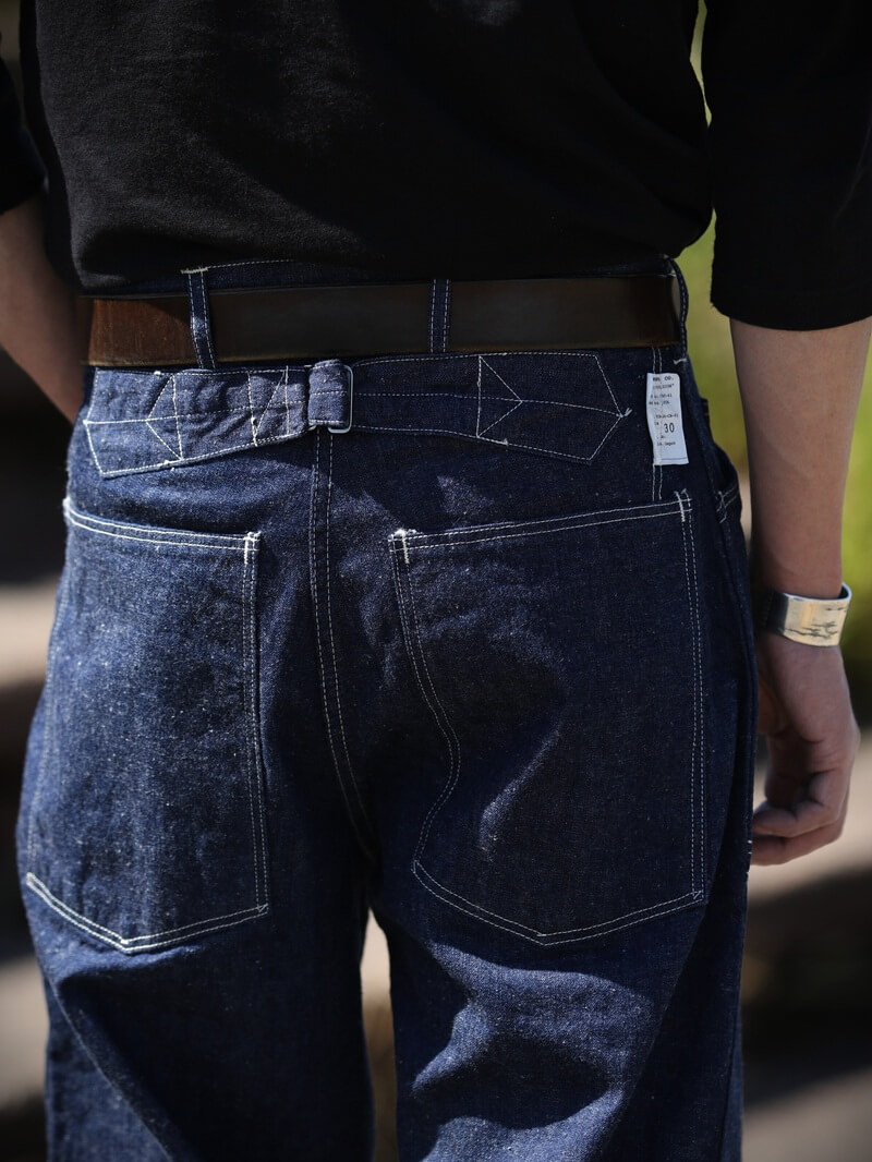 TCB jeans TCBジーンズ Catface Trousers 10.2oz キャットフェイストラウザーズ デニム