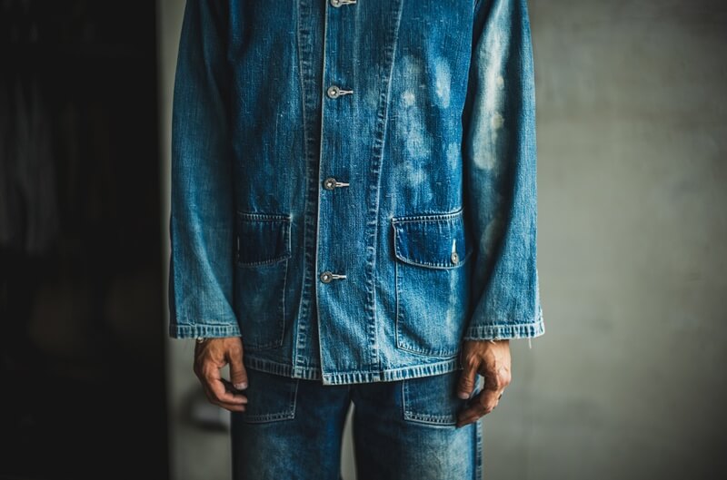 TCB jeans TCBジーンズ Catface Jaclet 10.2oz キャットフェイスジャケット デニム