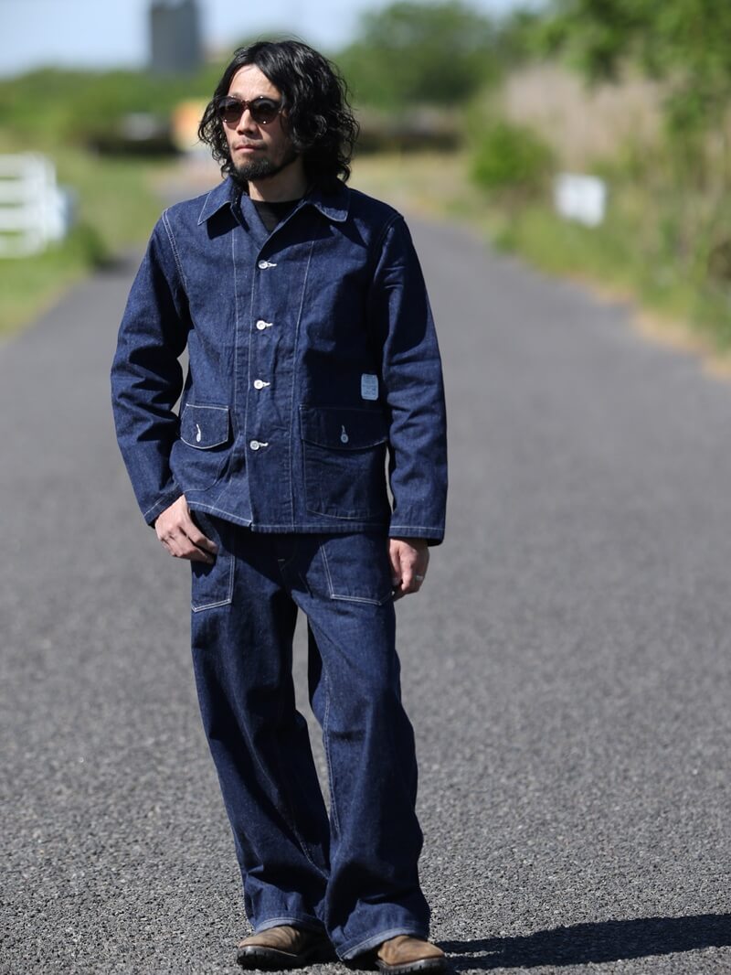 TCB jeans TCBジーンズ Catface Jaclet 10.2oz キャットフェイスジャケット デニム