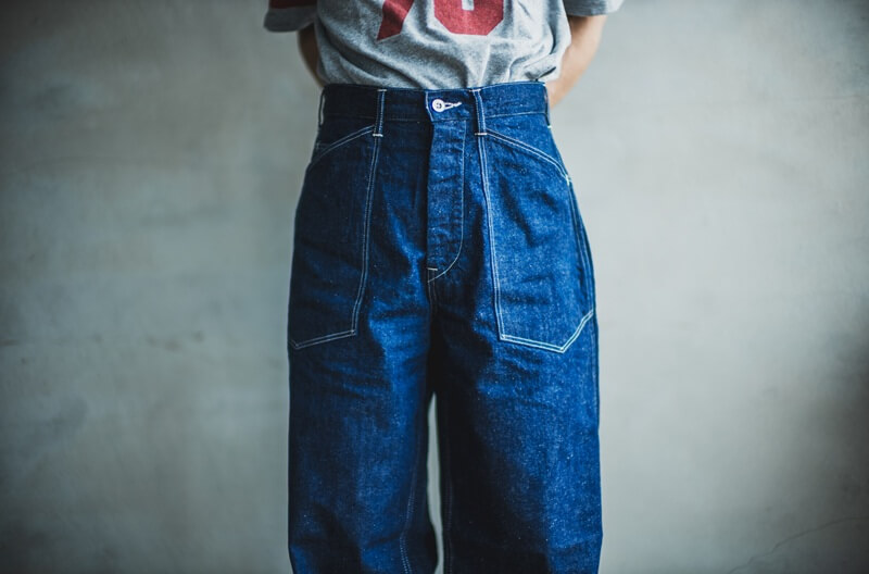 TCB jeans TCBジーンズ Catface Trousers 10.2oz キャットフェイストラウザーズ デニム