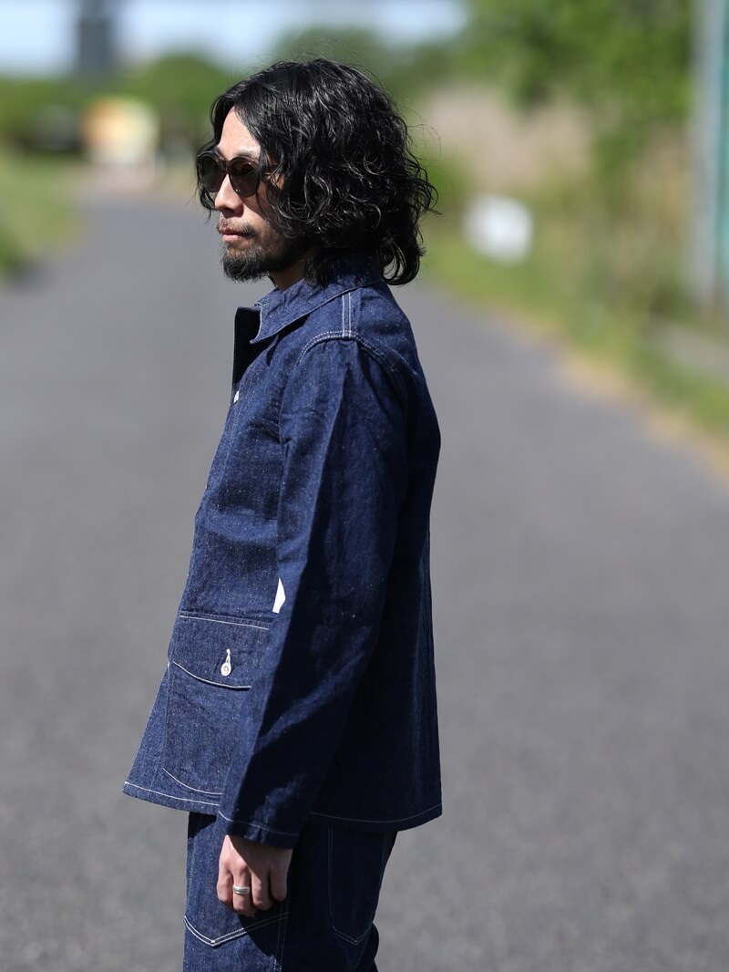 TCB jeans TCBジーンズ Catface Jaclet 10.2oz キャットフェイスジャケット デニム