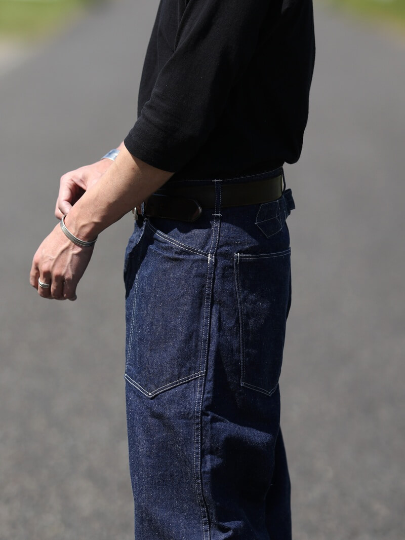 TCB jeans TCBジーンズ Catface Trousers 10.2oz キャットフェイストラウザーズ デニム