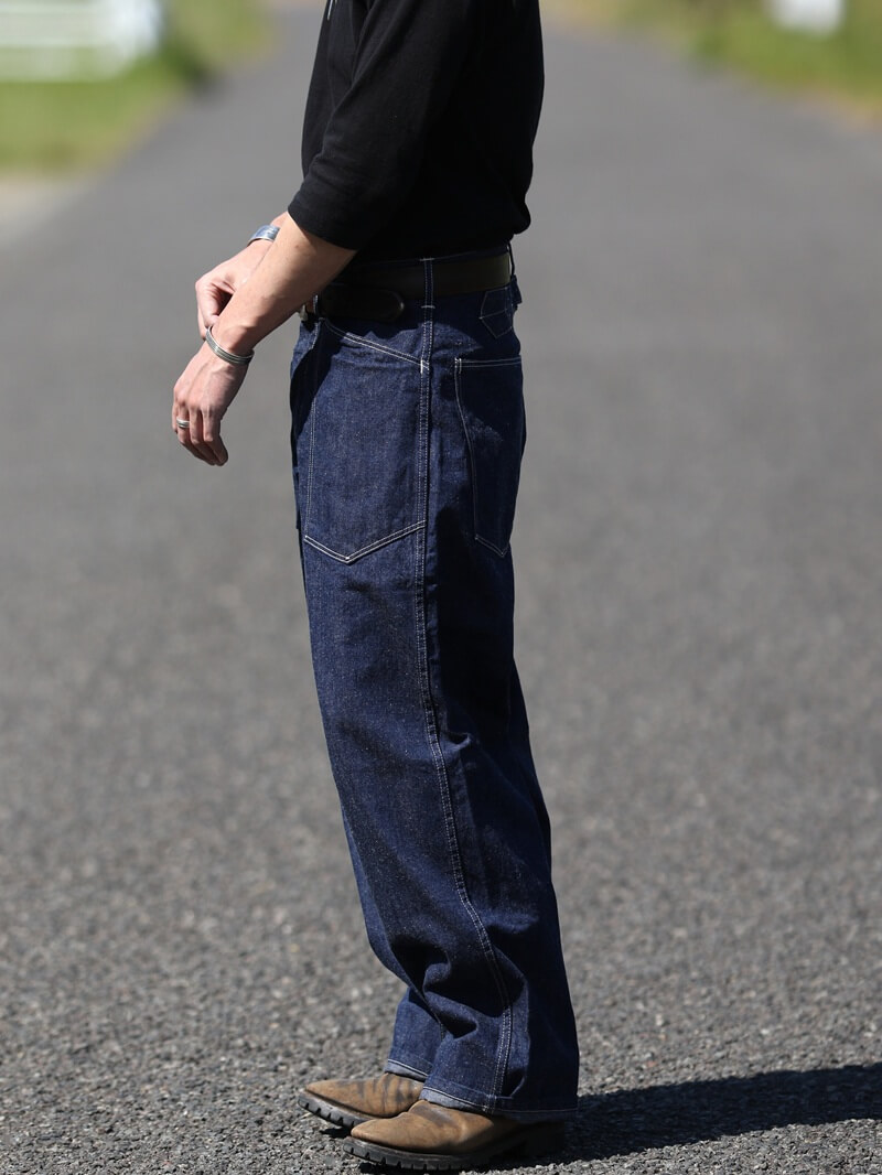 TCB jeans TCBジーンズ Catface Trousers 10.2oz キャットフェイストラウザーズ デニム