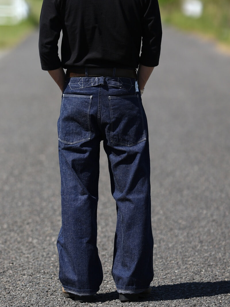 TCB jeans TCBジーンズ Catface Trousers 10.2oz キャットフェイストラウザーズ デニム