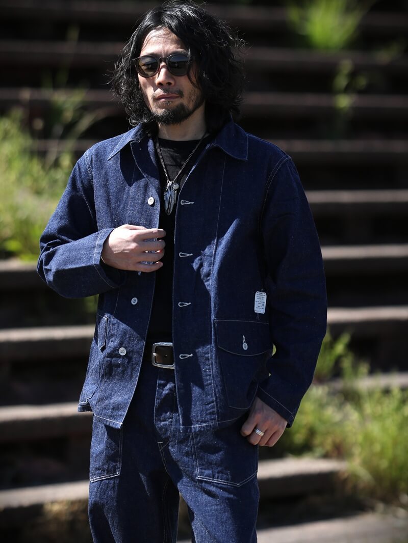 TCB jeans TCBジーンズ Catface Trousers 10.2oz キャットフェイストラウザーズ デニム