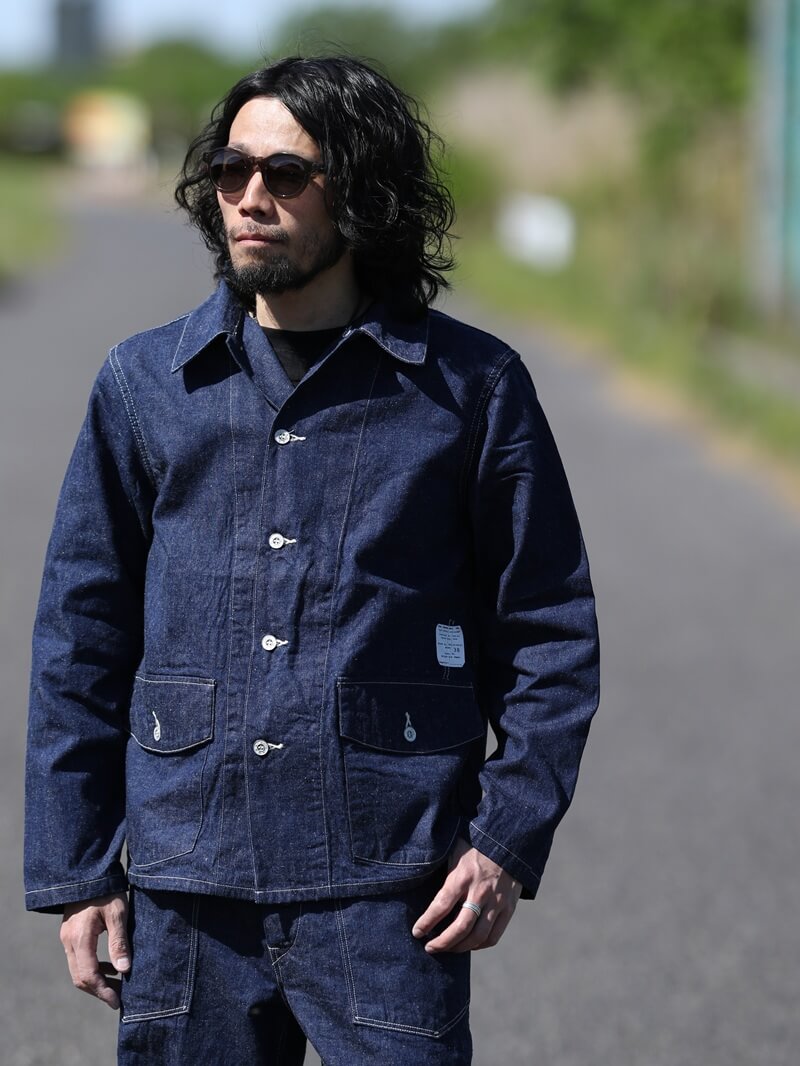 TCB jeans TCBジーンズ Catface Jaclet 10.2oz キャットフェイスジャケット デニム