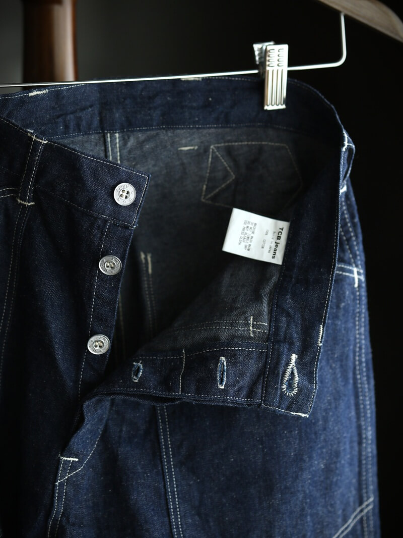 TCB jeans TCBジーンズ Catface Trousers 10.2oz キャットフェイストラウザーズ デニム