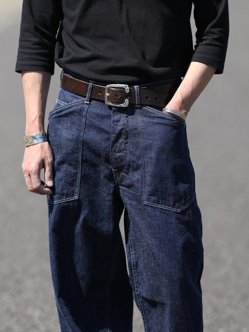 TCB jeans TCBジーンズ Catface Trousers 10.2oz キャットフェイストラウザーズ デニム