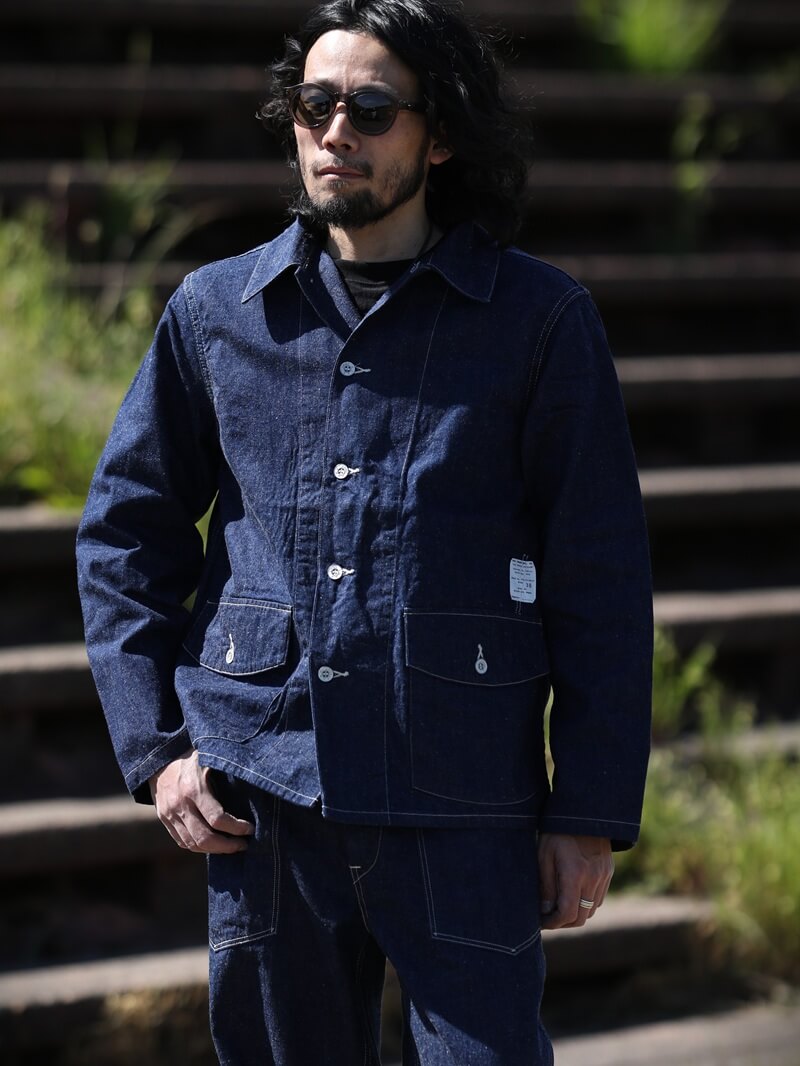 TCB jeans TCBジーンズ Catface Jaclet 10.2oz キャットフェイスジャケット デニム