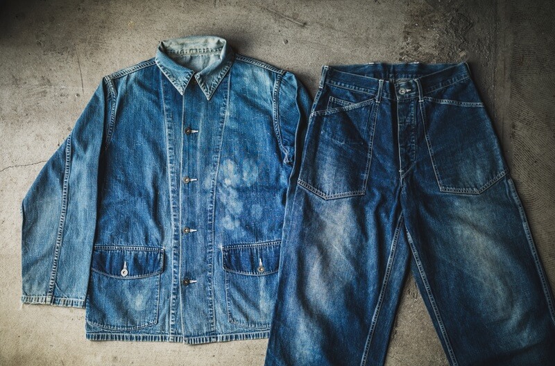 TCB jeans TCBジーンズ Catface Trousers 10.2oz キャットフェイストラウザーズ デニム