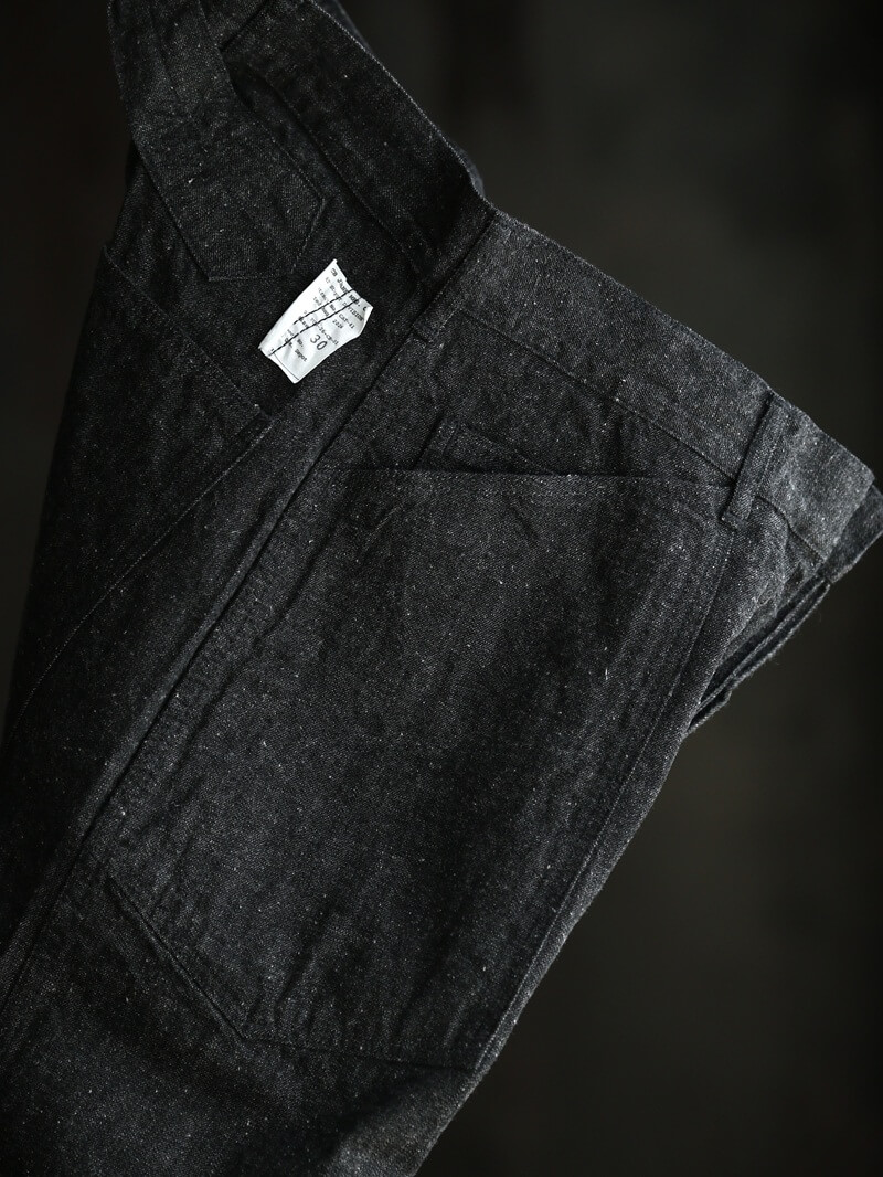 TCB jeans TCBジーンズ Catface Trousers 10.2oz Black Denim キャットフェイストラウザーズ ブラックデニム