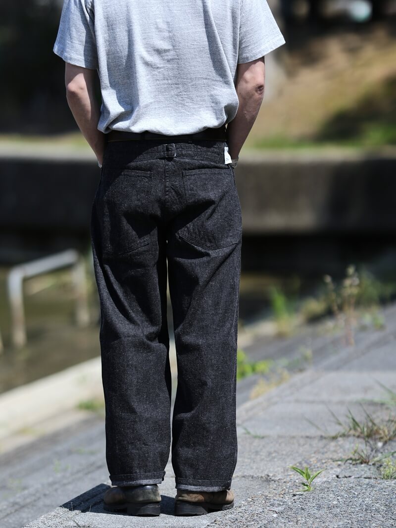 TCB jeans TCBジーンズ Catface Trousers 10.2oz Black Denim キャットフェイストラウザーズ ブラックデニム