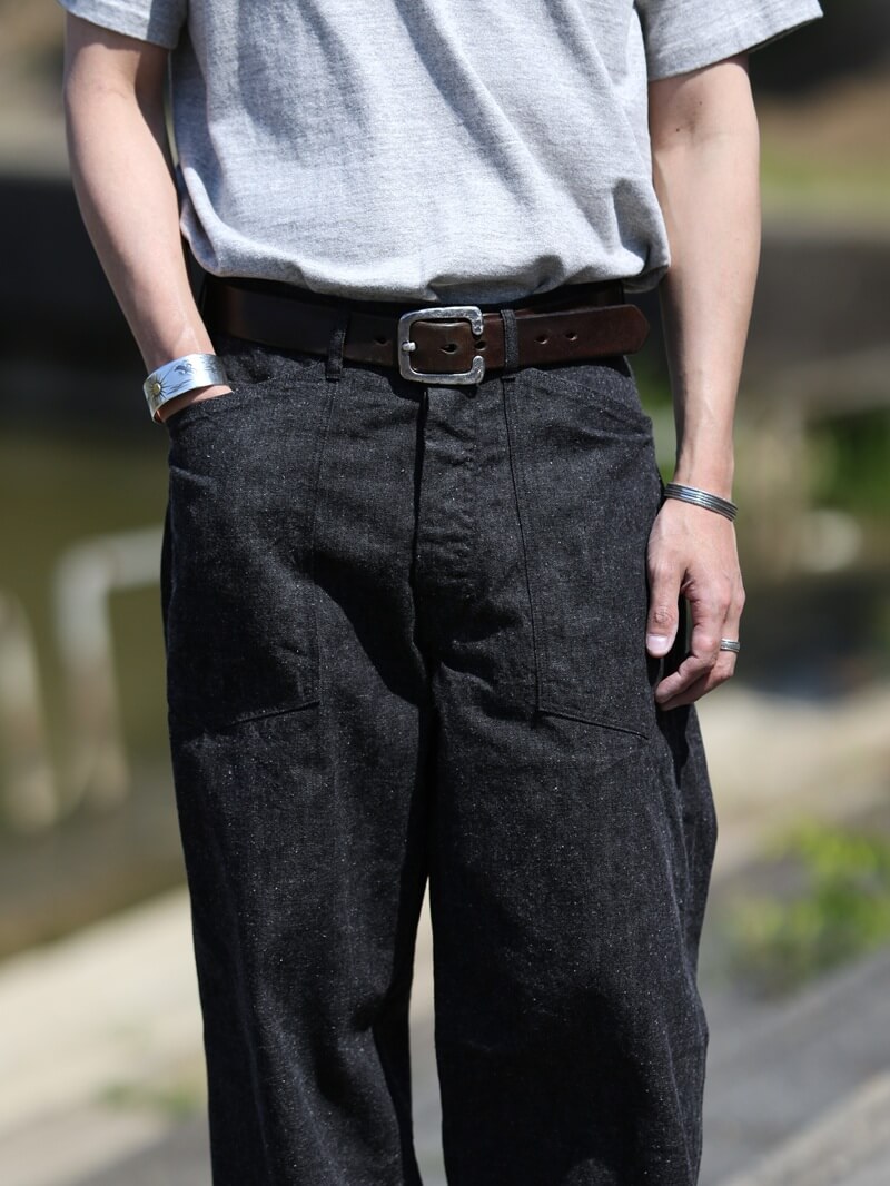 TCB jeans TCBジーンズ Catface Trousers 10.2oz Black Denim キャットフェイストラウザーズ ブラックデニム
