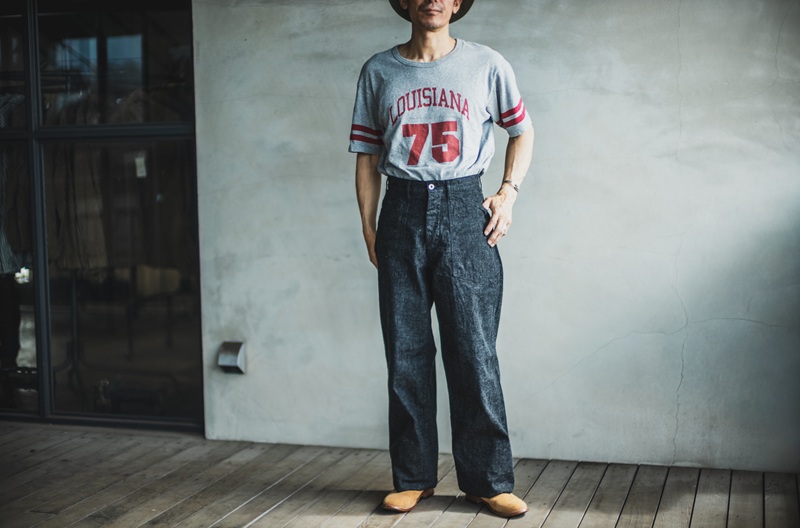 TCB jeans TCBジーンズ Catface Trousers 10.2oz Black Denim キャットフェイストラウザーズ ブラックデニム