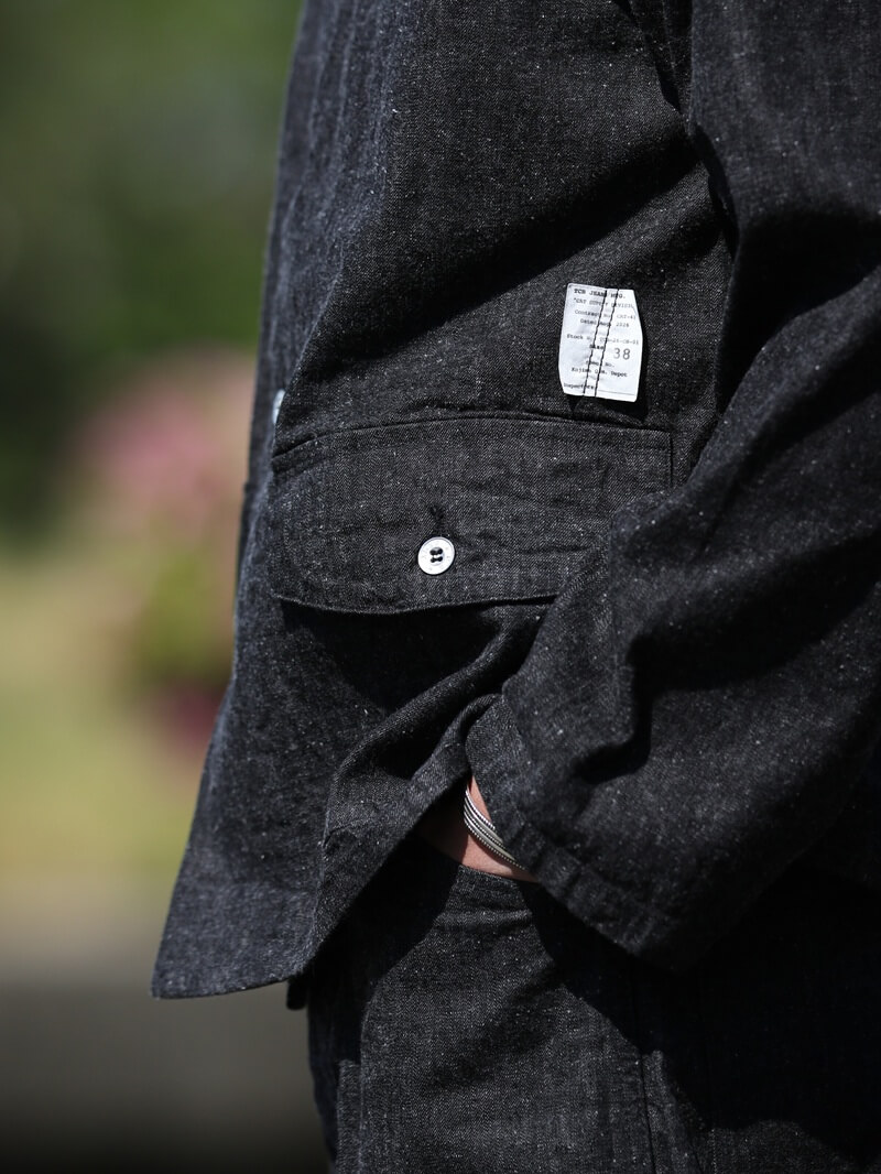 TCB jeans TCBジーンズ Catface Jaclet 10.2oz キャットフェイスジャケット ブラックデニム