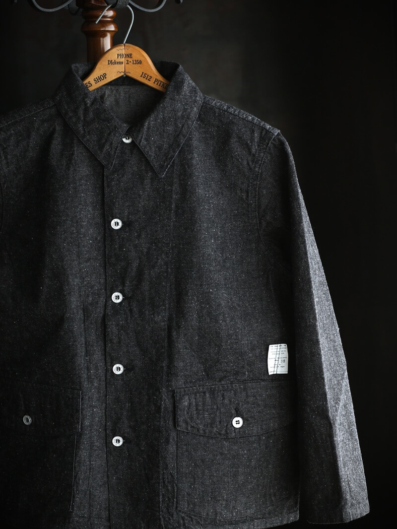 TCB jeans TCBジーンズ Catface Jaclet 10.2oz キャットフェイスジャケット ブラックデニム