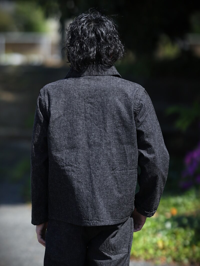 TCB jeans TCBジーンズ Catface Jaclet 10.2oz キャットフェイスジャケット ブラックデニム