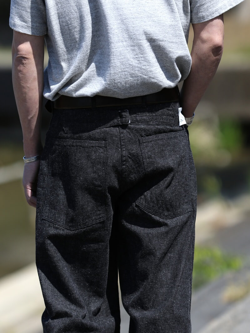 TCB jeans TCBジーンズ Catface Trousers 10.2oz Black Denim キャットフェイストラウザーズ ブラックデニム