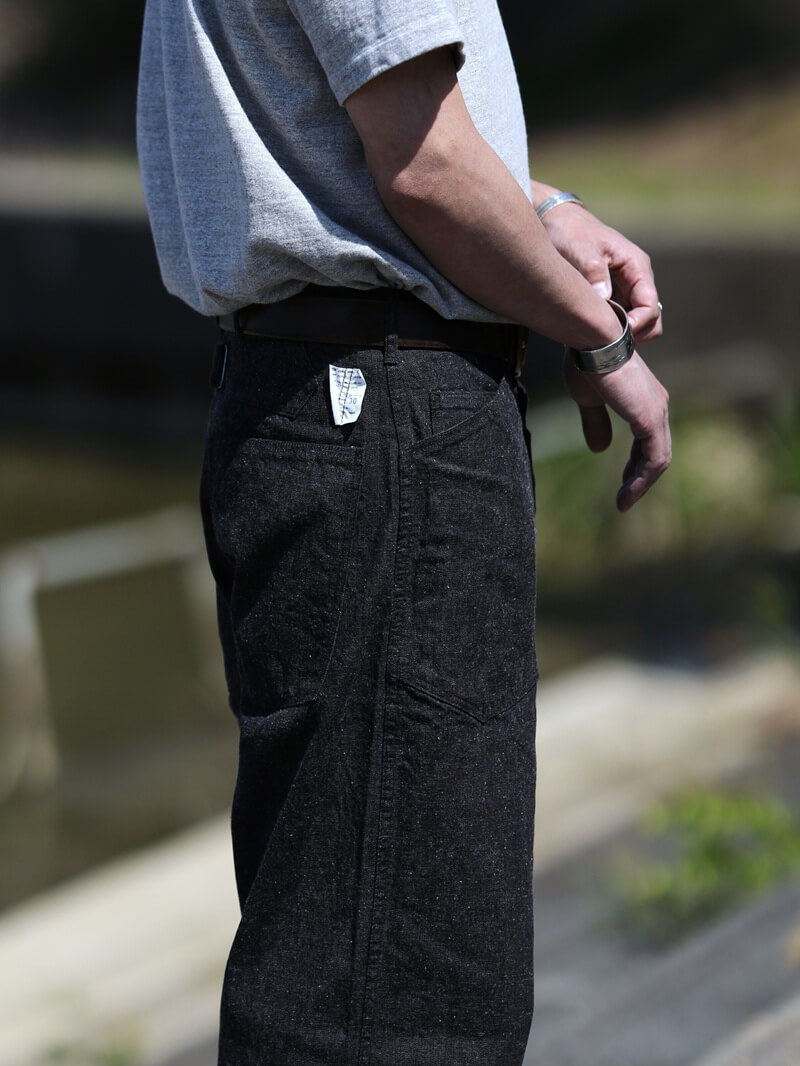 TCB jeans TCBジーンズ Catface Trousers 10.2oz Black Denim キャットフェイストラウザーズ ブラックデニム