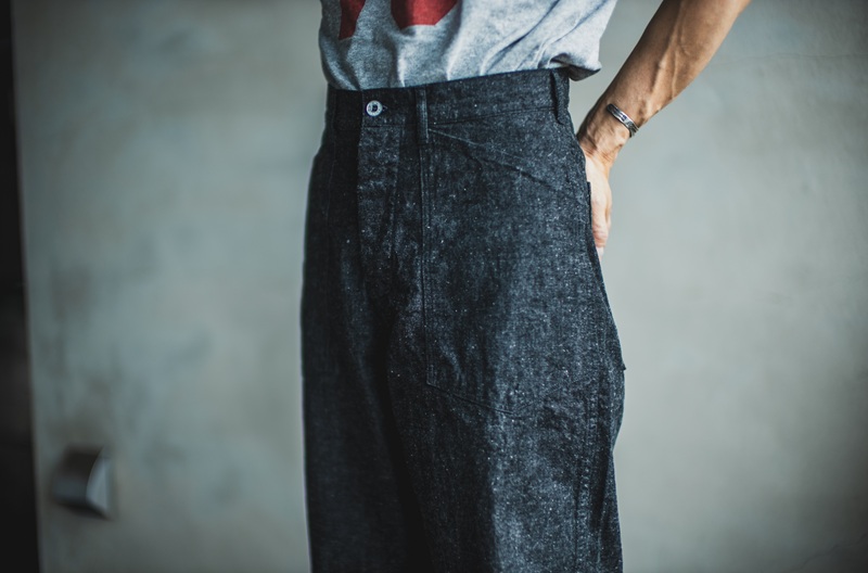 TCB jeans TCBジーンズ Catface Trousers 10.2oz Black Denim キャットフェイストラウザーズ ブラックデニム