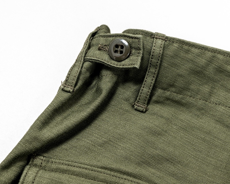 WORKERS ワーカーズ Baker Pants, Trace MIL-838-D, OD Poplin ベイカーパンツ