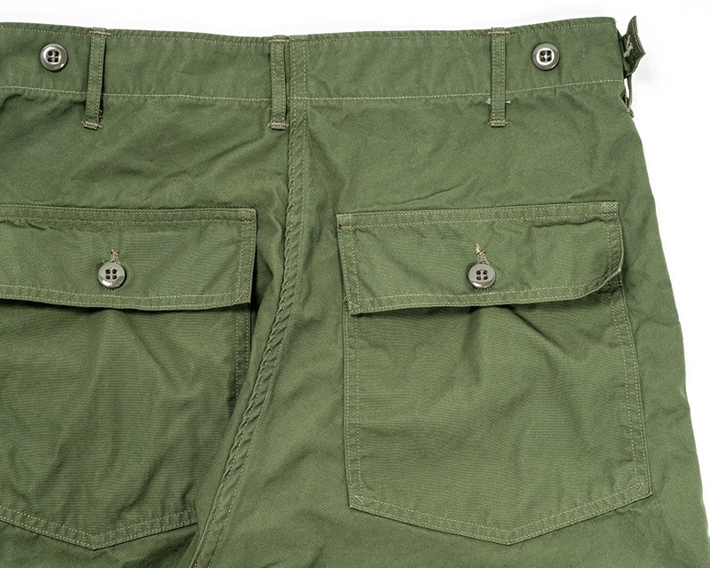 WORKERS ワーカーズ Baker Pants, Trace MIL-838-D, OD Poplin ベイカーパンツ