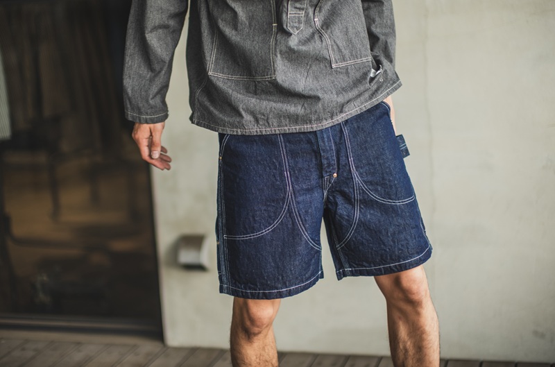 TCB jeans TCBジーンズ Painter Shorts 10oz ペインターパンツ 10oz
