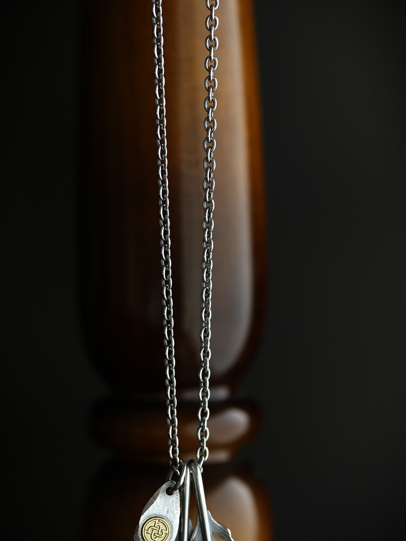 hemlock ヘムロック Silver Chain 60cm アズキ100 シルバーチェーン 60cm