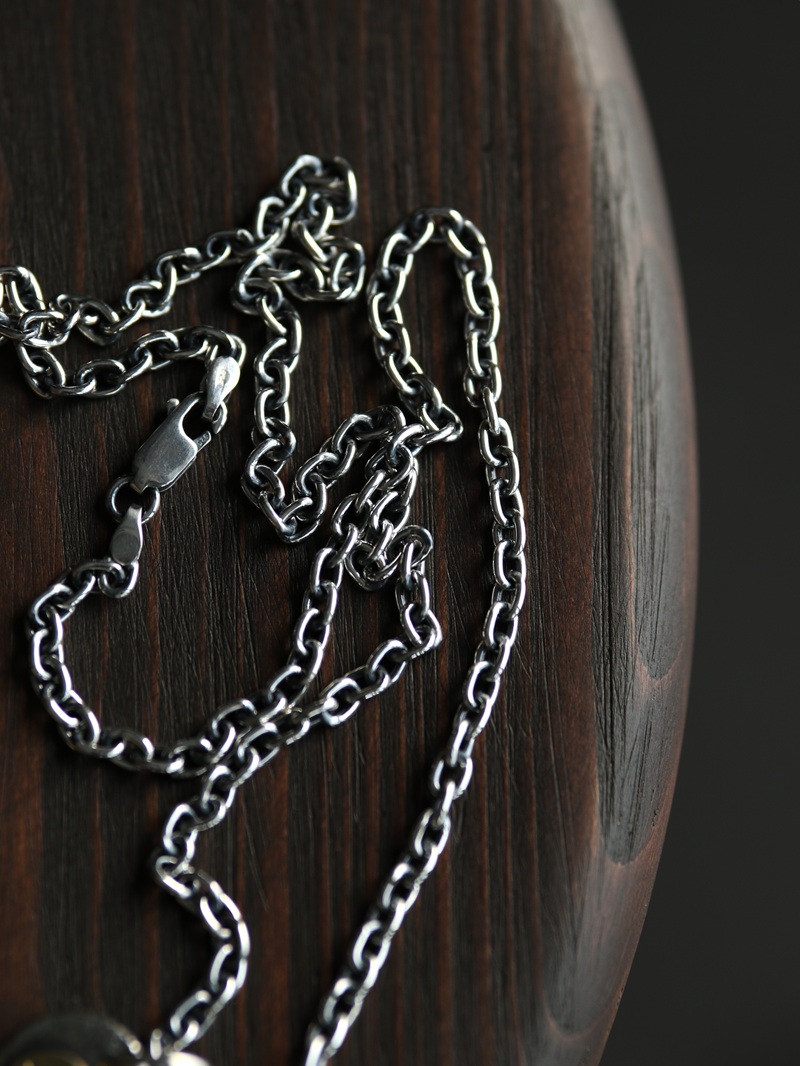 hemlock ヘムロック Silver Chain 50cm アズキ100 シルバーチェーン 50cm