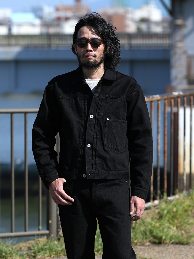 TCB jeans TCBジーンズ New S40's Jacket 14oz BKBK 大戦モデル デニムジャケット ブラック