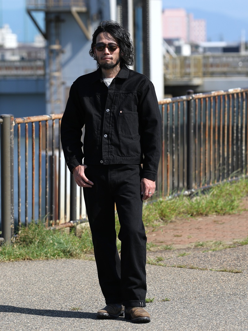 TCB jeans TCBジーンズ New S40's Jacket 14oz BKBK 大戦モデル デニムジャケット ブラック