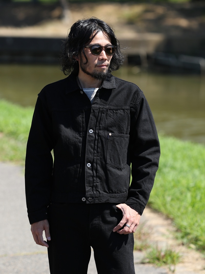 TCB jeans TCBジーンズ New S40's Jacket 14oz BKBK 大戦モデル デニムジャケット ブラック
