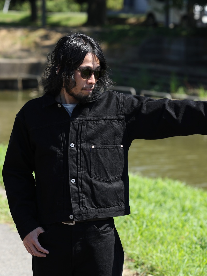 TCB jeans TCBジーンズ New S40's Jacket 14oz BKBK 大戦モデル デニムジャケット ブラック