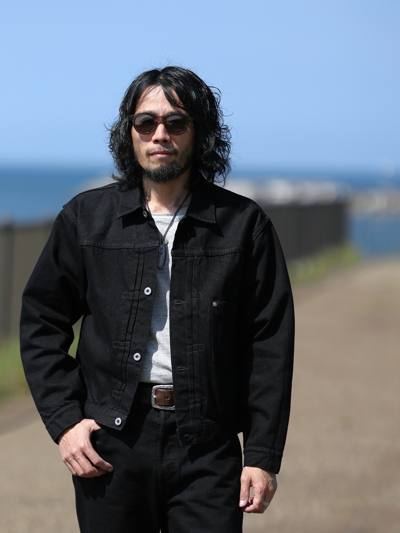 TCB jeans TCBジーンズ New S40's Jacket 14oz BKBK 大戦モデル デニムジャケット ブラック