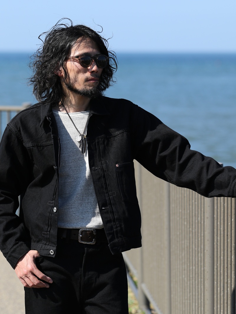 TCB jeans TCBジーンズ New S40's Jacket 14oz BKBK 大戦モデル デニムジャケット ブラック