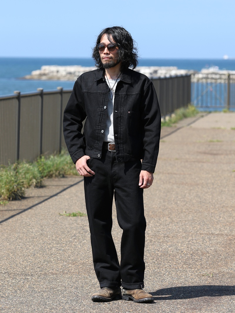 TCB jeans TCBジーンズ New S40's Jacket 14oz BKBK 大戦モデル デニムジャケット ブラック